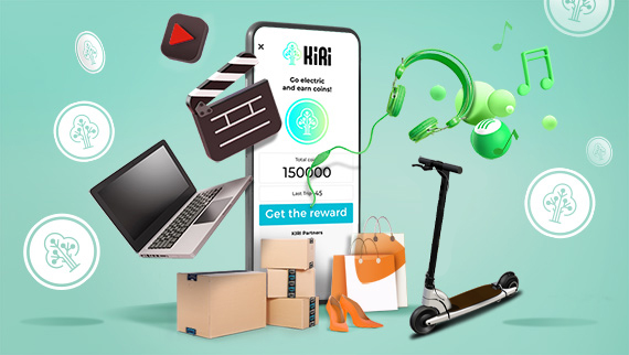 Eco-friendly driving rewards you